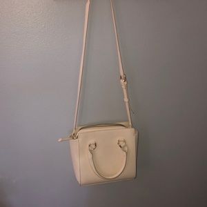 Cream forever 21 purse